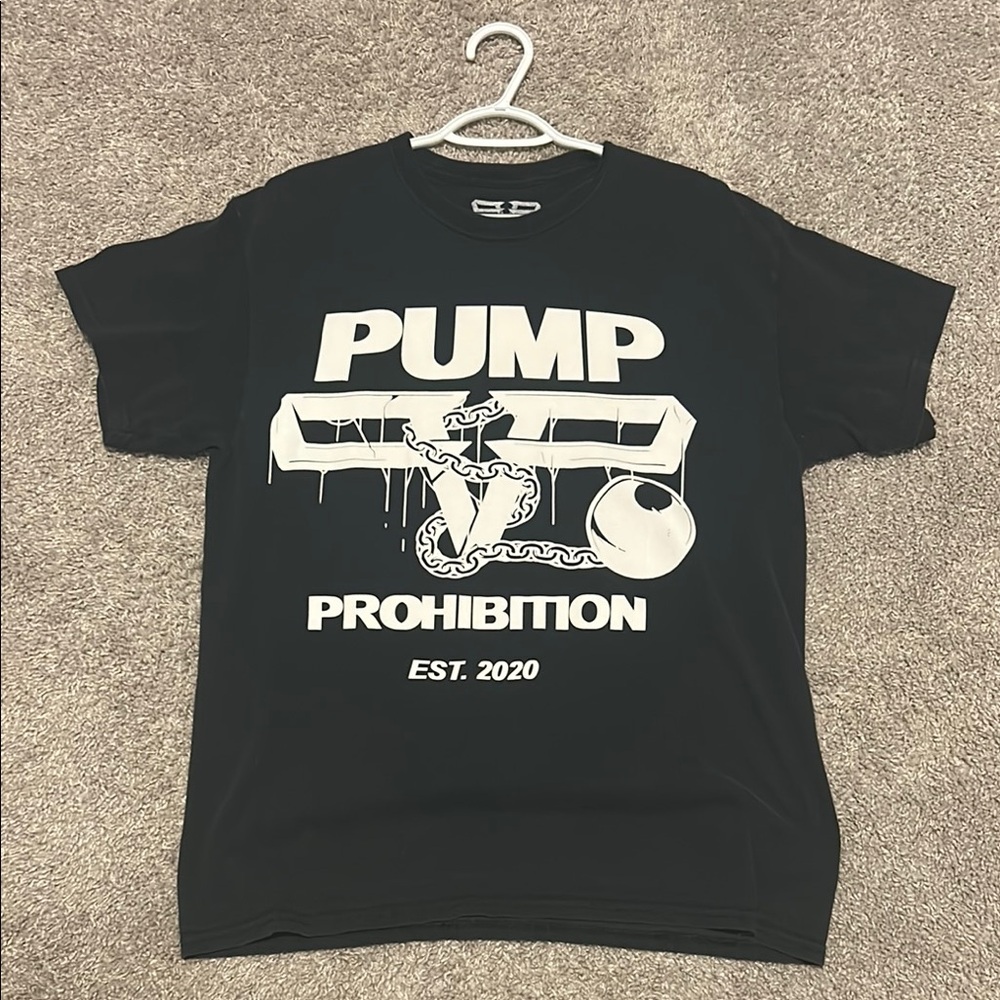 Black Pump Prohibition Graphic T-Shirt